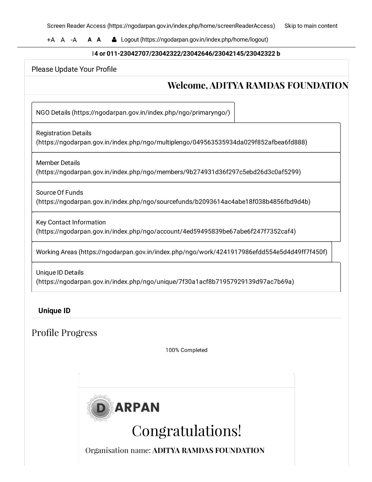 DARPAN PORTAL PART1